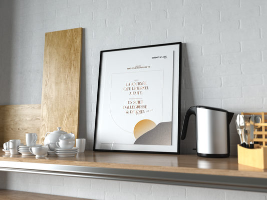 C'est ici la journée que l'Éternel a faite ... - Psaumes 118:24