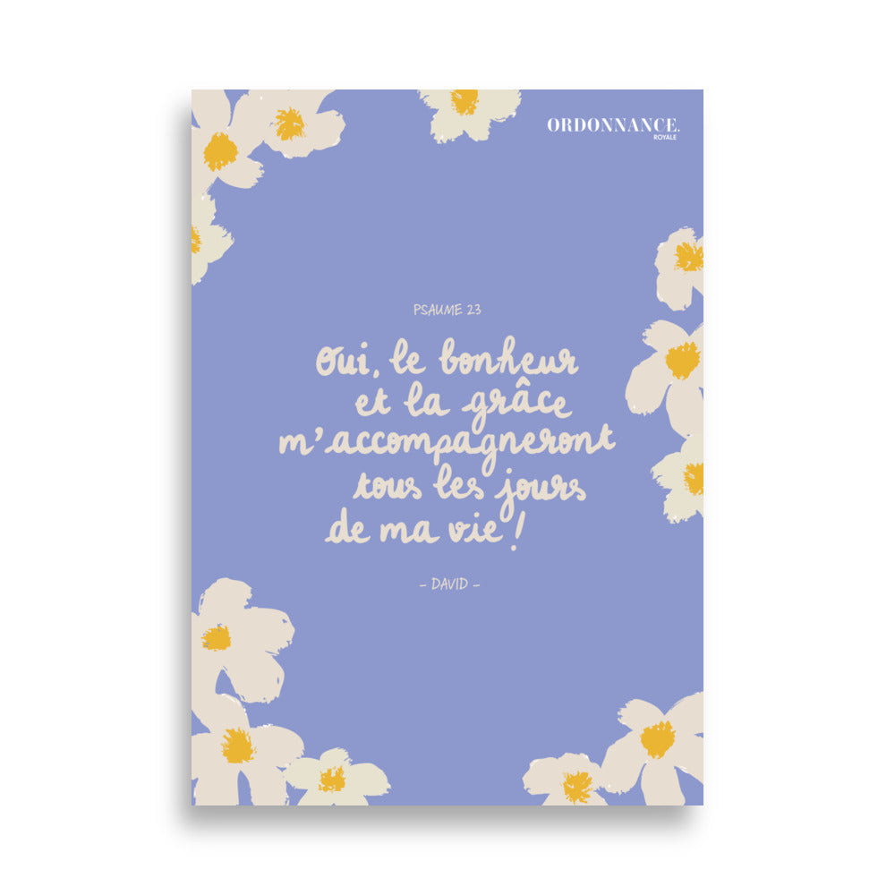 Le bonheur et la grâce - Psaume 23