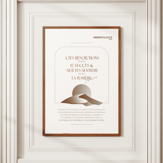 À tes résolutions répondra le succès - Job 22:21-30