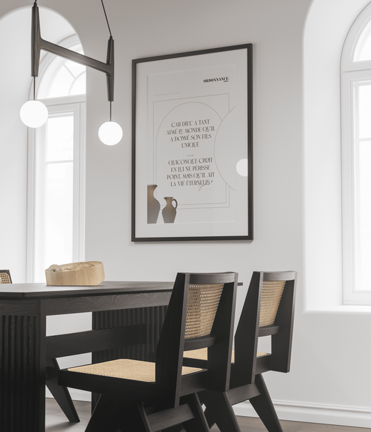 Car Dieu a tant aimé le monde ... - Jean 3:16