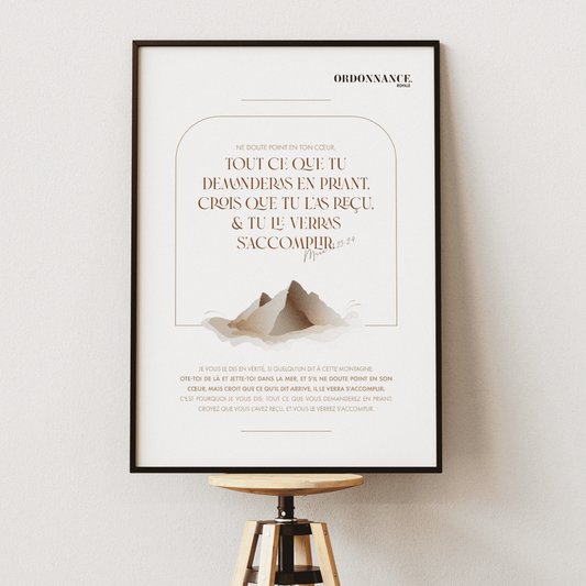 Tout ce que vous demanderez en priant - Marc 11:23-24