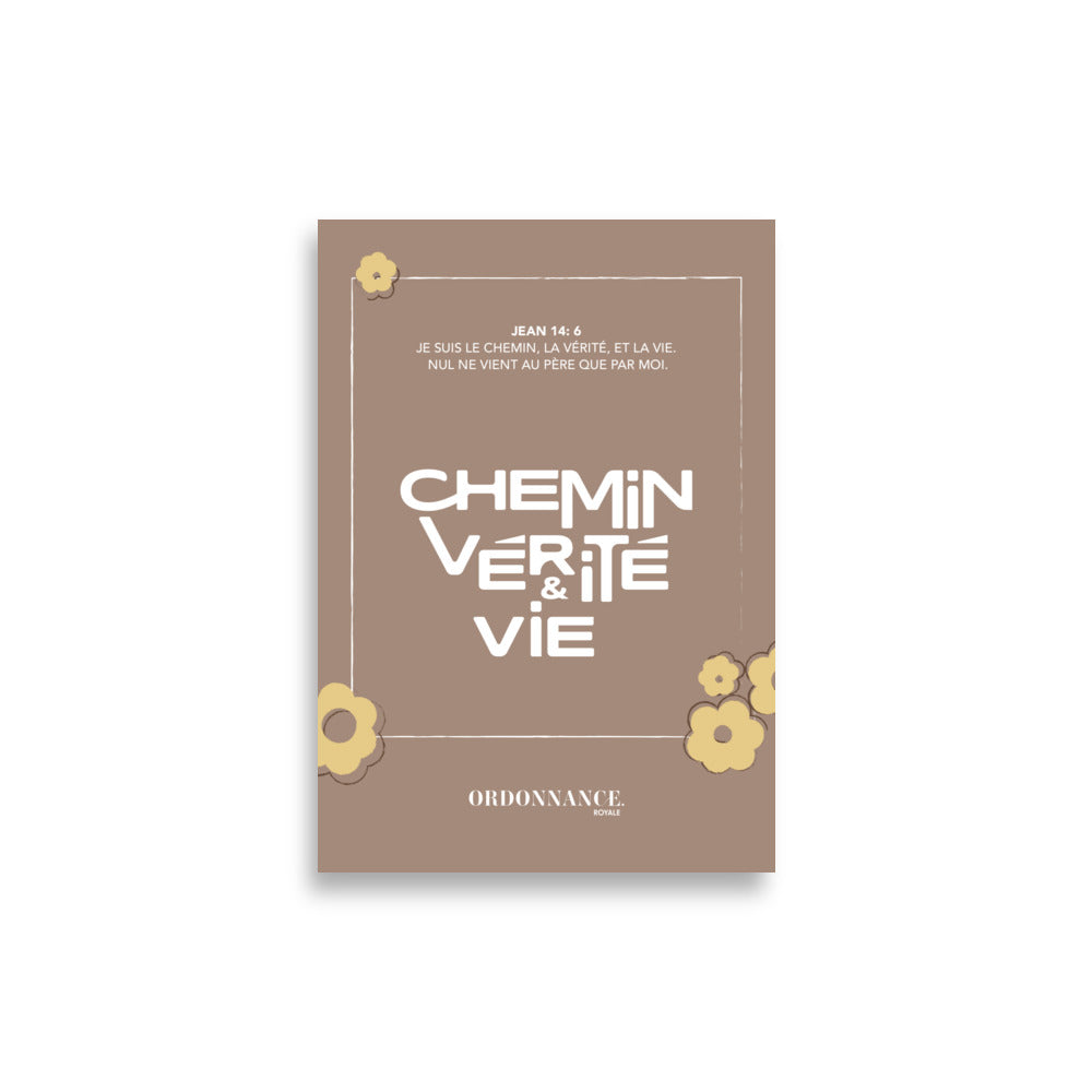 Chemin Vérité Vie - Jean 14:6