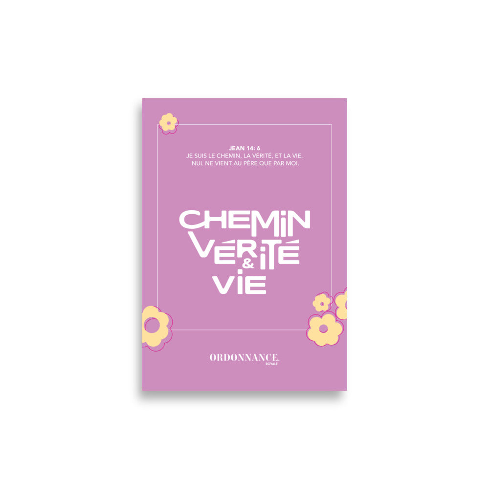Chemin Vérité Vie - Jean 14:6