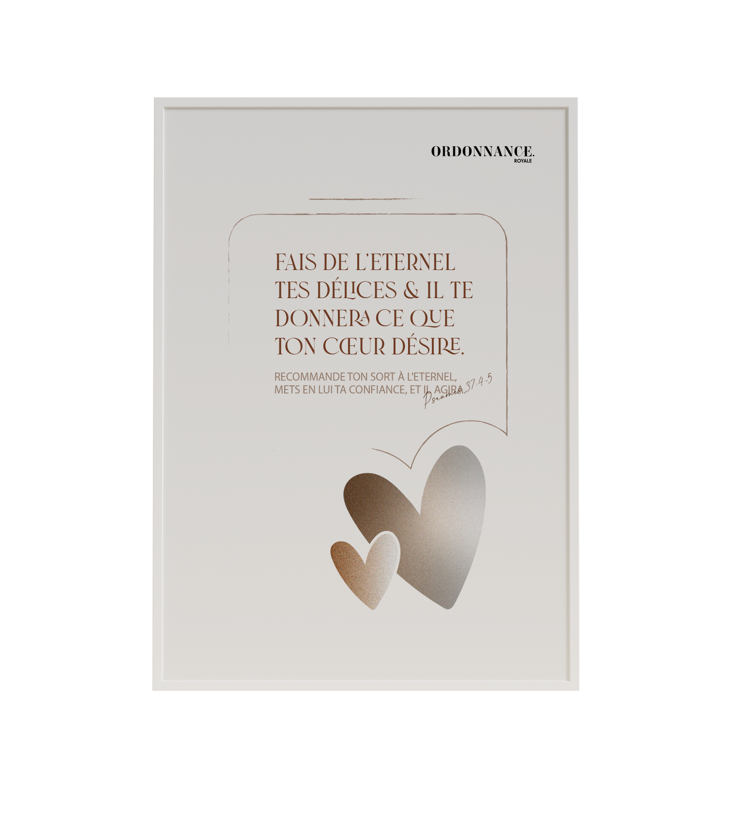 Fais de l'Éternel tes délices