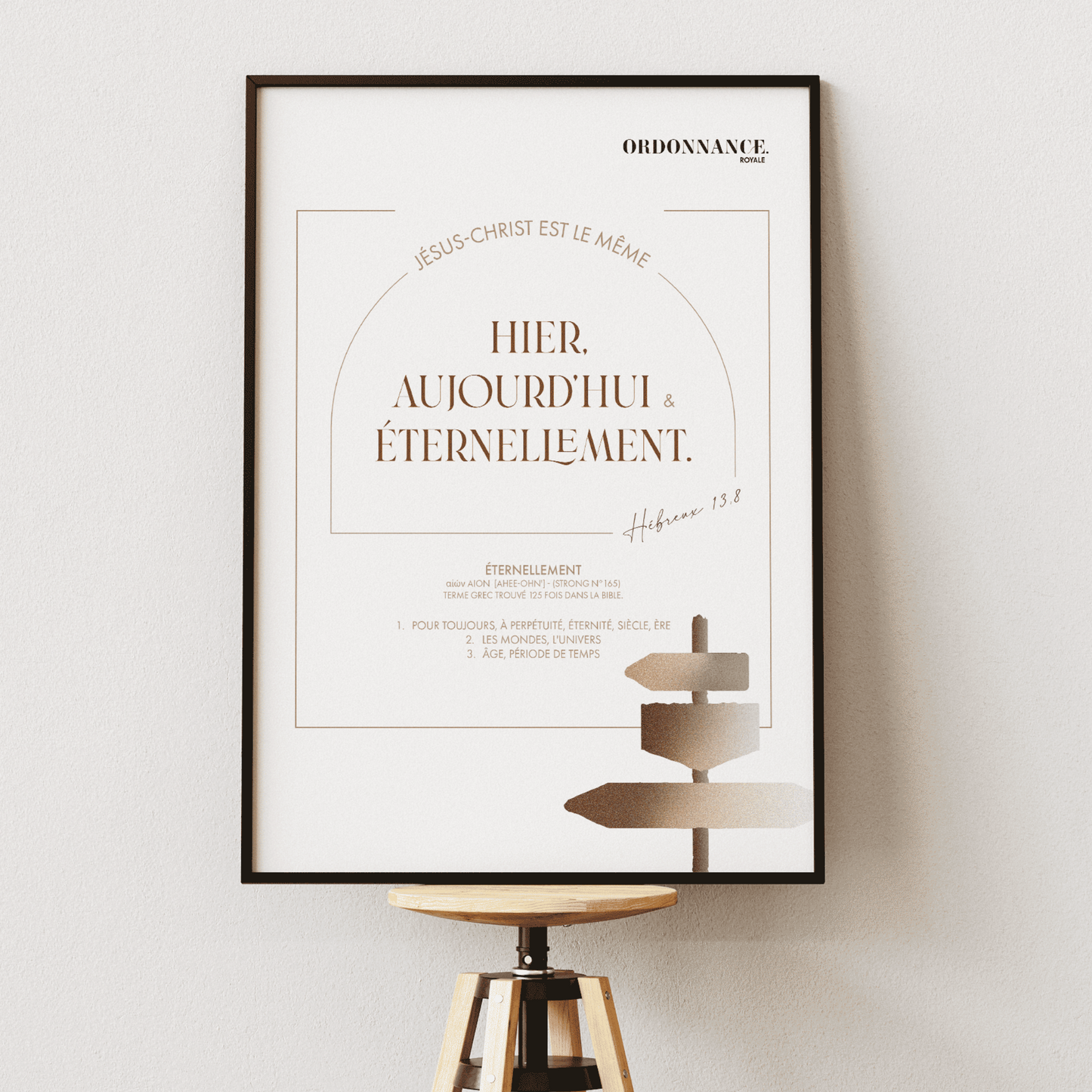 Jésus-Christ est le même hier, aujourd'hui et éternellement - Hébreux 13:8