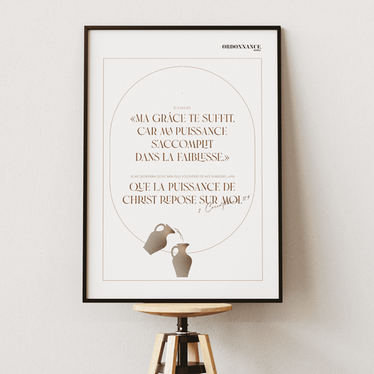 Ma grâce te suffit - 2 Corinthiens 12:9
