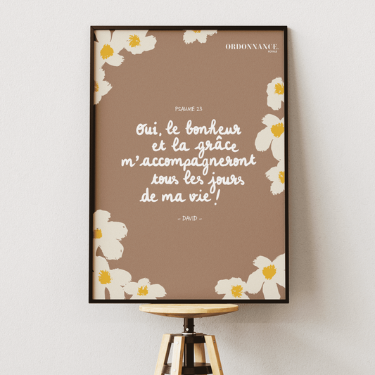 Le bonheur et la grâce - Psaume 23