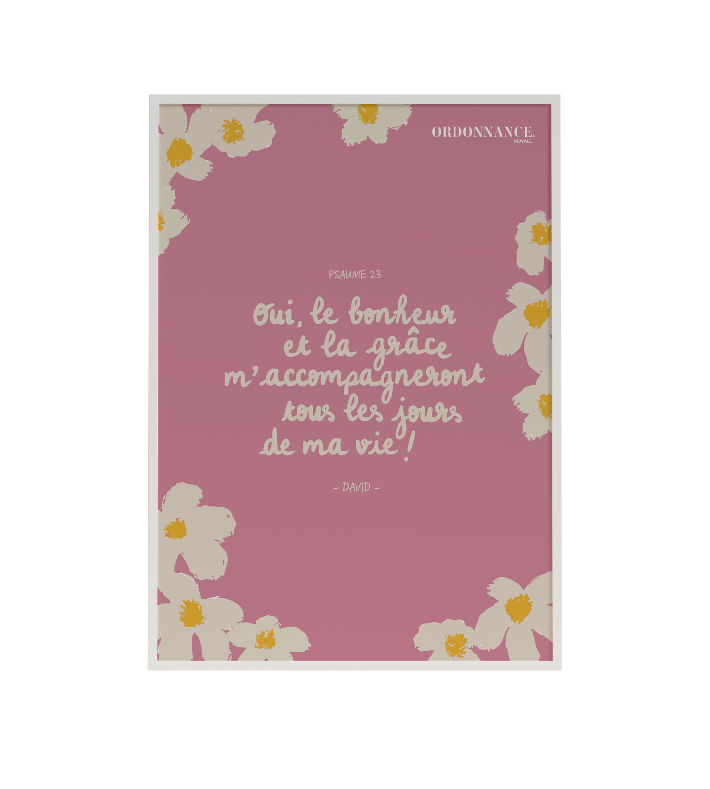 Le bonheur et la grâce - Psaume 23